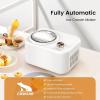 image:imageCOWSAR 1 Quart Ice Cream Maker Machine with Builtin Compressor Fully Automatic No Prefreezing 1 Hour Keepcooling Easy to Clean