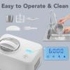 image:imageCOWSAR 15 Quart Ice Cream Maker Machine with Builtin Compressor Fully Automatic and No Prefreezing Frozen Yogurt Keepcooling and Timer
