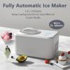 image:imageCOWSAR 15 Quart Ice Cream Maker Machine with Builtin Compressor Fully Automatic and No Prefreezing Frozen Yogurt Keepcooling and Timer
