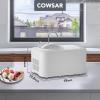 image:imageCOWSAR 15 Quart Ice Cream Maker Machine with Builtin Compressor Fully Automatic and No Prefreezing Frozen Yogurt Keepcooling and Timer