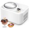 image:imageCOWSAR 1 Quart Ice Cream Maker Machine with Builtin Compressor Fully Automatic No Prefreezing 1 Hour Keepcooling Easy to Clean