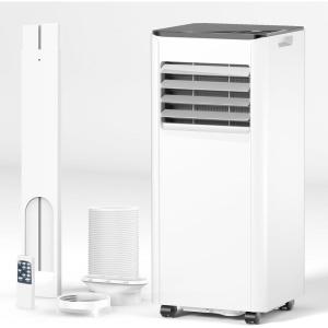 image:imageCOWSAR 12000 BTU Portable Air Conditioner 4IN1 Portable AC Unit 24H Timer Room Air Conditioners 400 SqFt Coverage 53dB Stand Up Air Conditioner