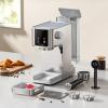 image:imageCOWSAR 20 Bar Espresso MachineStainlessSteel Expresso Coffee Machines with LED DisplaySteam Milk FrotherCappuccino amp Latte amp Espresso makerCompact Coffee Machines for HomeCapsule PortafilterStainlessPro