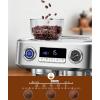 image:imageCOWSAR 2026 Upgrade 20 Bar Espresso Machine with GrinderExpresso Coffee Machines with Milk FrotherCommercial Stainless Steel Expresso Machines for HomePerfect Cappuccino amp LatteDual BoilerBrushed Silver