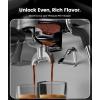 image:imageCOWSAR 2026 Upgrade 20 Bar Espresso Machine with GrinderExpresso Coffee Machines with Milk FrotherCommercial Stainless Steel Expresso Machines for HomePerfect Cappuccino amp LatteDual BoilerBrushed Silver