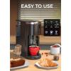 image:imageCOWSAR Commercial Single Serve Coffee Maker K Cup Coffee Brewer for Capsule and Ground Coffee Capsule Coffee Machine with 40 Oz Water Tank InstantHeat 5 Brew Sizes Up To 14 Oz Satin BlackSatin Black