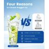 image:imageCOWSAR Nugget Ice Maker Countertop Chewable Nugget Ice Cubes Machine Quick Ice Making 34LbsDay SelfCleaning Portable Ice Machine for Home Kitchen Office Party