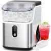 image:imageCOWSAR Nugget Ice Makers Countertop Soft Chewable Crushed Ice Maker Machine Portable Pebble Ice Maker Countertop 34LbsDay SelfCleaning OneButton Operation Ice Machine for Home Kitchen Party