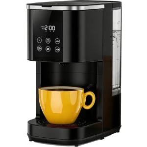 image:imageCOWSAR Single Serve Coffee Maker K Cup Coffee Brewer for Capsule and Ground Coffee Commercial Coffee Machine with 40 Oz Water Tank 5 Brew Sizes Up To 14 Oz Ideal for HomeOffice Black