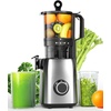 image:imageCOWSAR Cold Press Juicer Machines Orange Juicer with 54 ExtraLarge Feed Chute 60RPM Slow Masticating Fruit Juicer 300W Electric Juicer for Citrus Pomegranate amp Vegetables