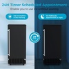 image:imageCOWSAR Commercial Cube Ice Maker Freestanding Ice Machine 80lbs24H 40 Ice CubesCycle Reversible Door 24H Timer amp SelfCleaning Under Counter Ice Cube Machine for BarCafeHome80Lbs24H Insulated Door BLACK