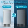 image:imageCOWSAR Commercial Cube Ice Maker Freestanding Ice Machine 80lbs24H 40 Ice CubesCycle Reversible Door 24H Timer amp SelfCleaning Under Counter Ice Cube Machine for BarCafeHome68Lbs24H