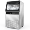 image:imageCOWSAR Commercial Ice Make Machine100 lbs24H 45 Ice CubesCycle Upgrade Stainless Steel Ice Maker with Self Cleaningamp 48 Hour Timer for BarCafeRestaurantHome Under Counter Ice Machine