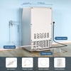 image:imageCOWSAR Commercial Ice Make Machine100 lbs24H 45 Ice CubesCycle Upgrade Stainless Steel Ice Maker with Self Cleaningamp 48 Hour Timer for BarCafeRestaurantHome Under Counter Ice Machine
