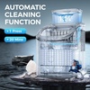 image:imageCOWSAR Countertop Ice Cube Maker 30LBS24H Portable Ice Machine with Top External Water Tank SelfCleaning Function 16 Pcs Ice Cube13 Mins Ice Scoop and Basket Perfect for Home Office Black