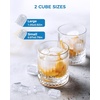 image:imageCOWSAR Ice Maker Countertop Portable Ice Machine with SelfCleaning 265lbs24Hrs 9 Bullet Ice Cubes in 6 Mins Ice Basket and Scoop Ideal for Home Kitchen Bar CampingDark Black