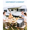 image:imageCOWSAR Ice Maker Countertop Portable Ice Machine with SelfCleaning 265lbs24Hrs 9 Bullet Ice Cubes in 6 Mins Ice Basket and Scoop Ideal for Home Kitchen Bar CampingDark Black