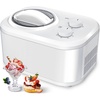image:imageCOWSAR 11 Quart Ice Cream Maker Machine with Builtin Compressor Fully Automatic No Prefreezing 2 Buttons Control 1 Hour Keepcooling Easy to Clean